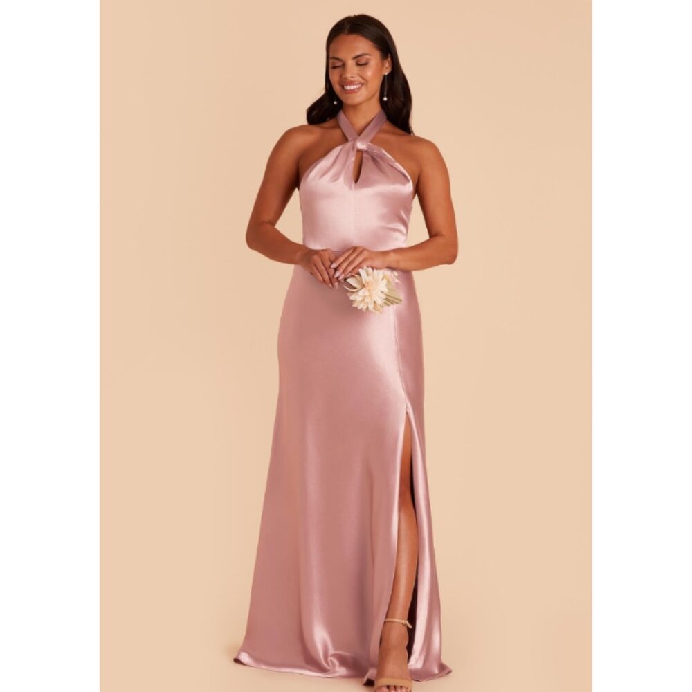Birdy Grey Monica Satin Dress in English Rose